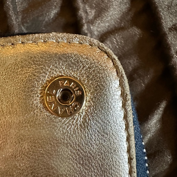 Chanel long denim wallet - Picture 6 of 10